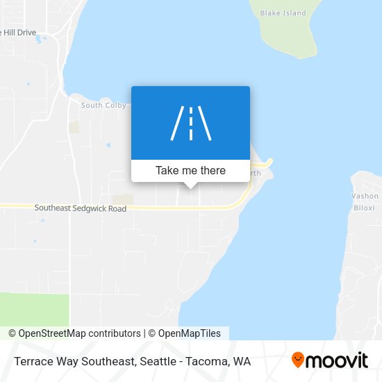 Mapa de Terrace Way Southeast