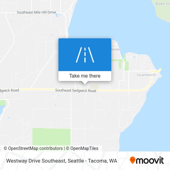 Westway Drive Southeast map