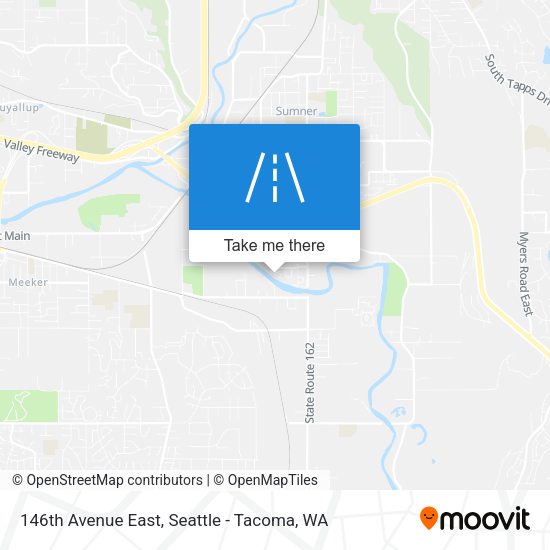 Mapa de 146th Avenue East