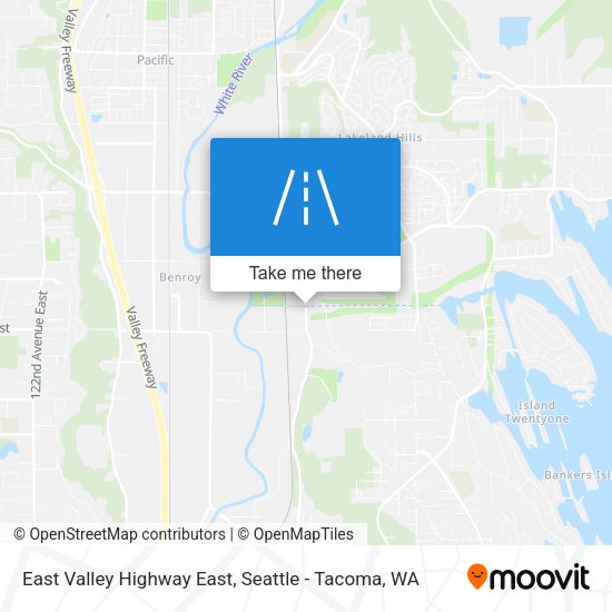 East Valley Highway East map