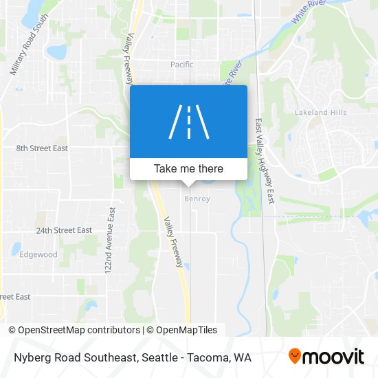 Nyberg Road Southeast map