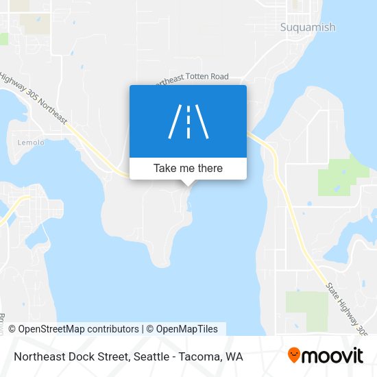 Mapa de Northeast Dock Street