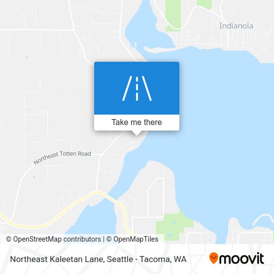 Mapa de Northeast Kaleetan Lane