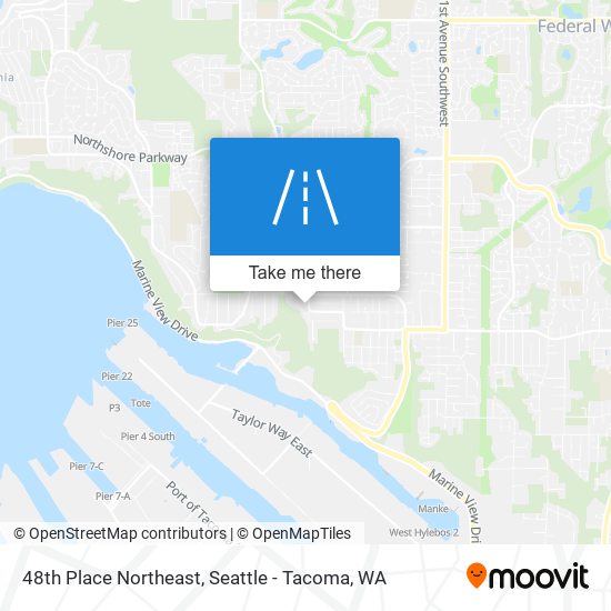 How To Get To 48th Place Northeast, Tacoma By Bus Or Light Rail?