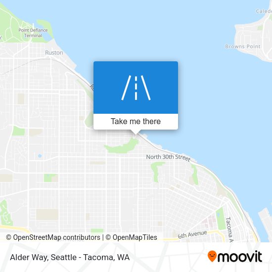 Mapa de Alder Way