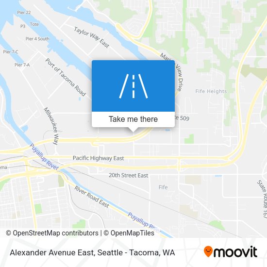 Mapa de Alexander Avenue East