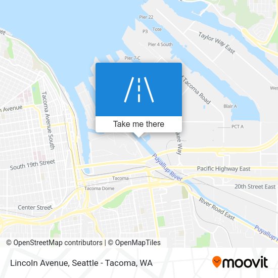 Lincoln Avenue map