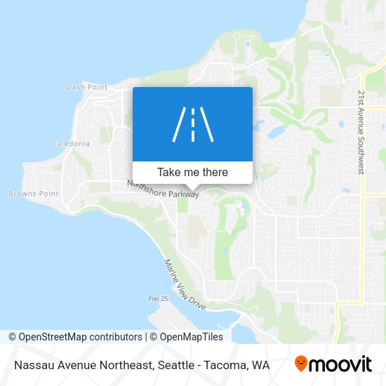 Nassau Avenue Northeast map