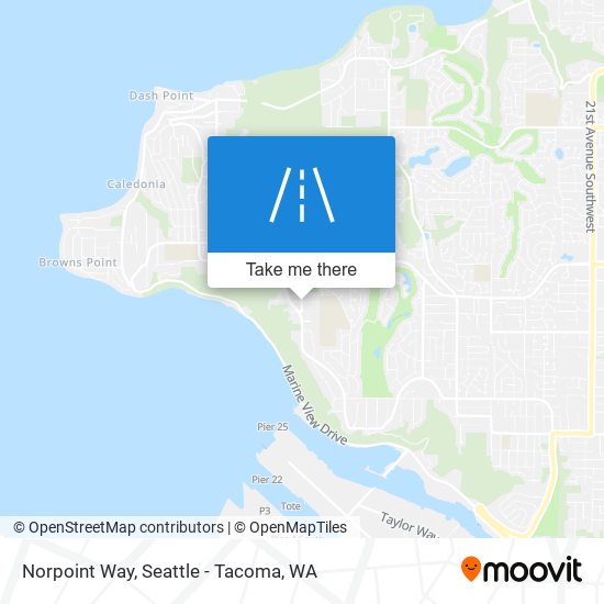 Norpoint Way map