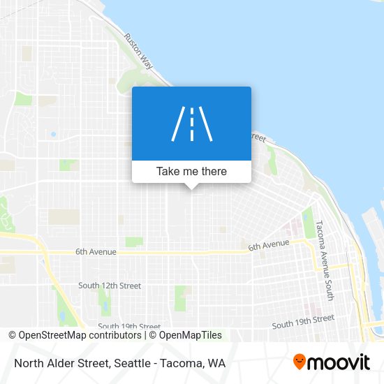 Mapa de North Alder Street