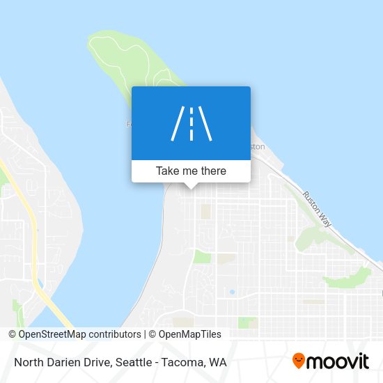 North Darien Drive map