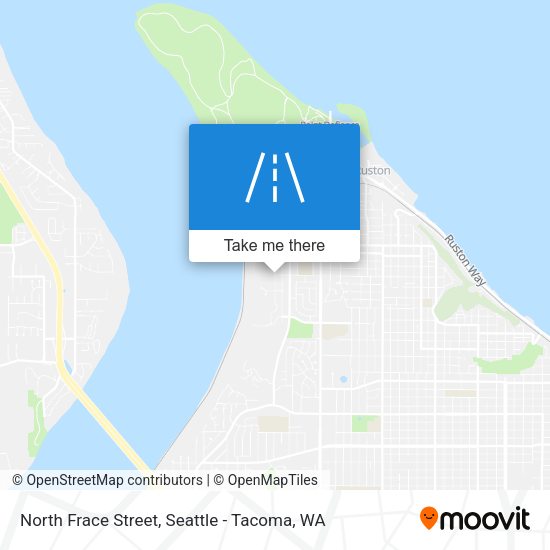 Mapa de North Frace Street