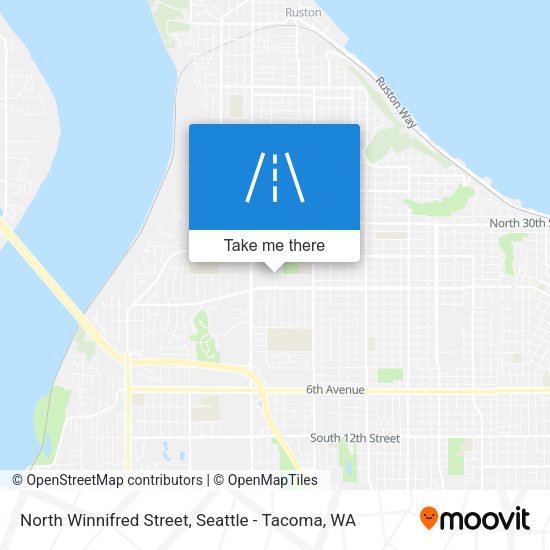 Mapa de North Winnifred Street