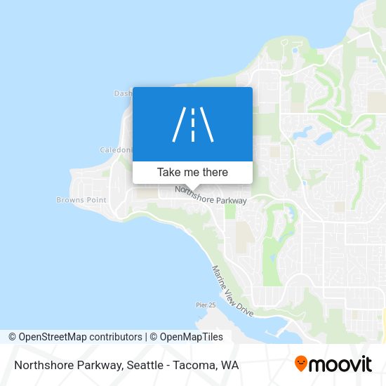 Northshore Parkway map
