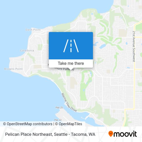 Pelican Place Northeast map