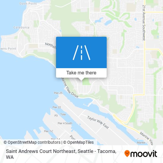 Saint Andrews Court Northeast map