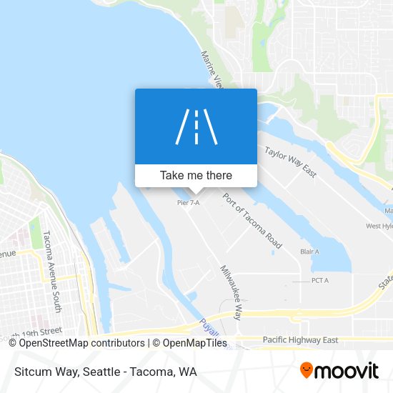 Sitcum Way map