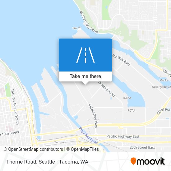 Thorne Road map