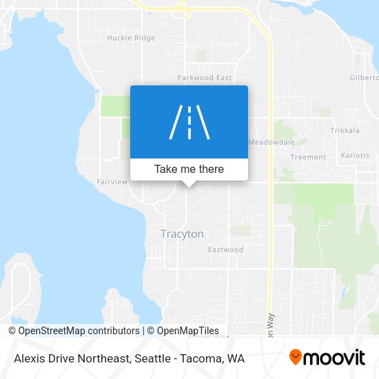 Mapa de Alexis Drive Northeast