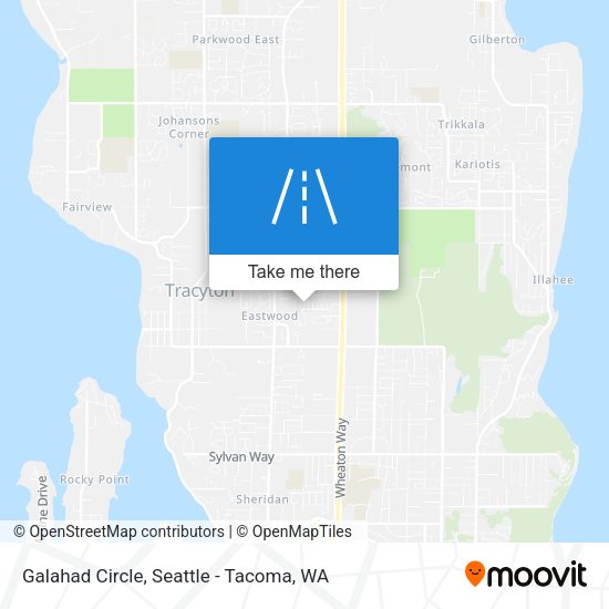 Mapa de Galahad Circle