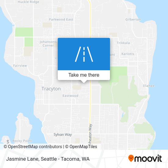 Mapa de Jasmine Lane
