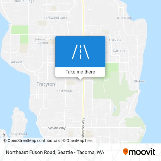 Mapa de Northeast Fuson Road