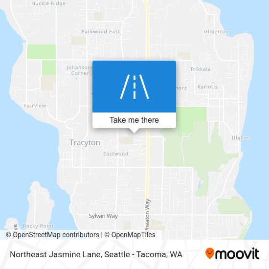 Northeast Jasmine Lane map