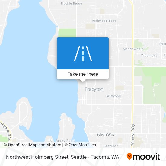 Mapa de Northwest Holmberg Street