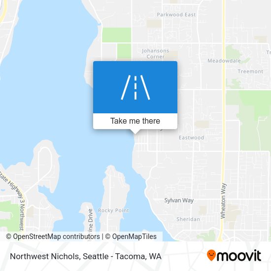 Mapa de Northwest Nichols