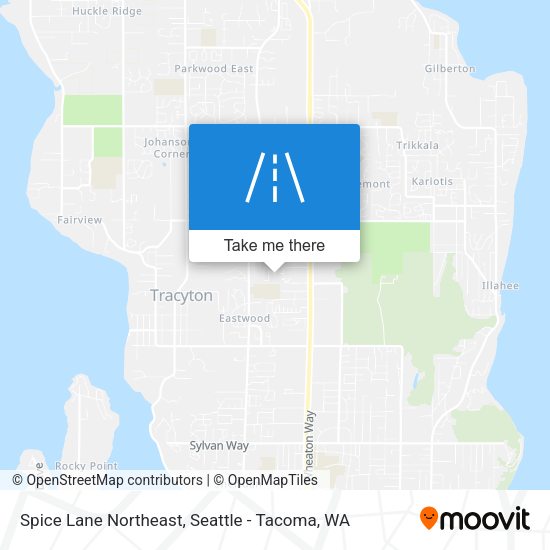 Mapa de Spice Lane Northeast