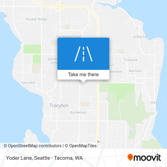 Yoder Lane map