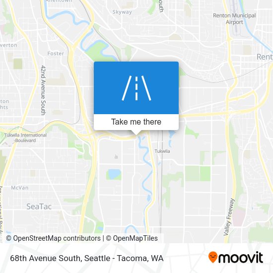 Mapa de 68th Avenue South