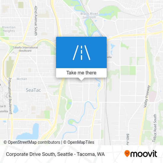 Corporate Drive South map