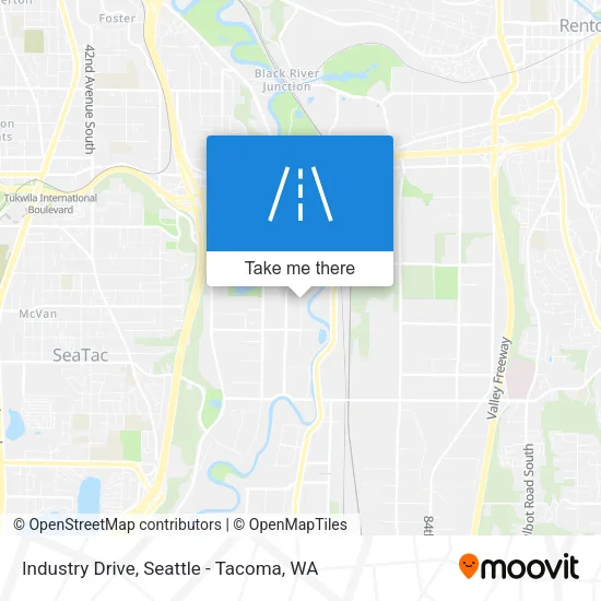Mapa de Industry Drive
