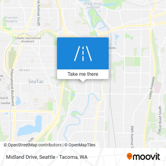 Midland Drive map