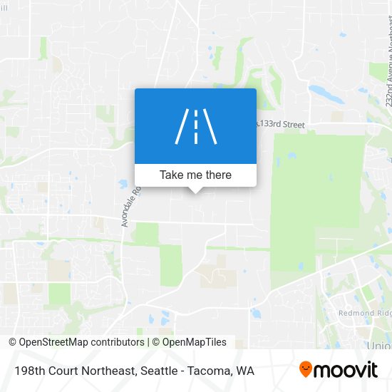 198th Court Northeast map