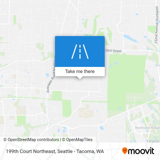 199th Court Northeast map
