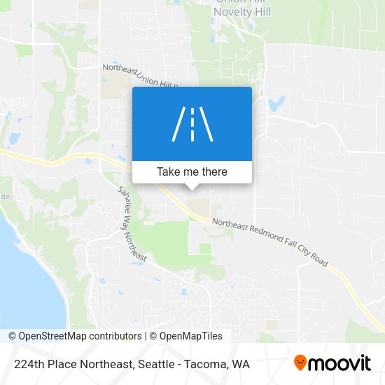 Mapa de 224th Place Northeast
