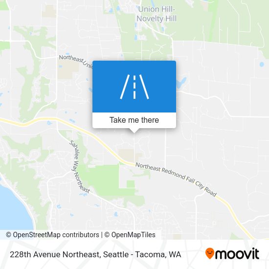 Mapa de 228th Avenue Northeast