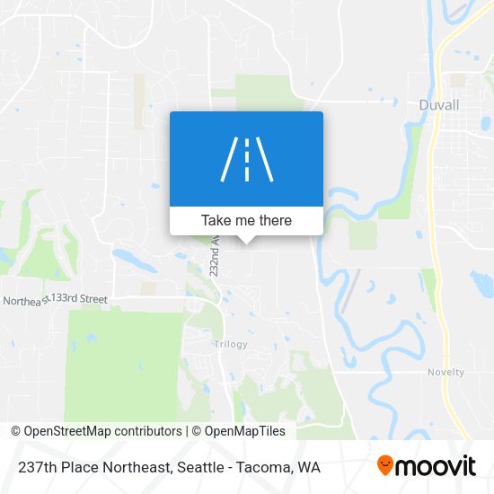 Mapa de 237th Place Northeast