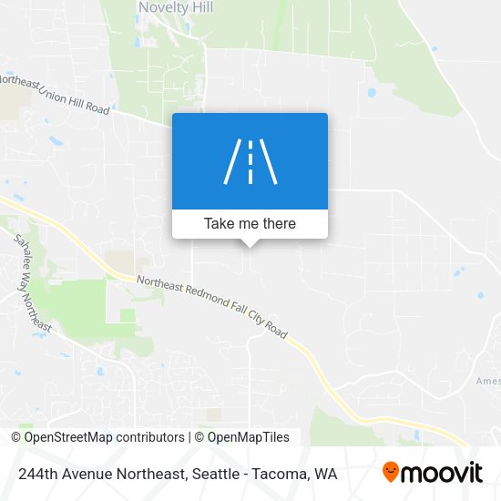 Mapa de 244th Avenue Northeast