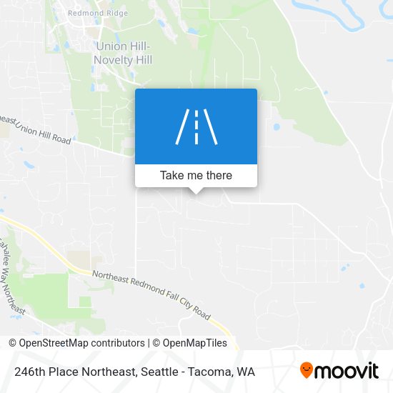 Mapa de 246th Place Northeast