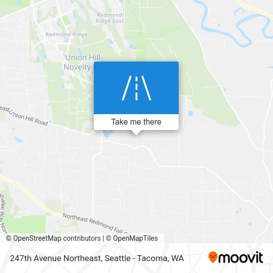 Mapa de 247th Avenue Northeast
