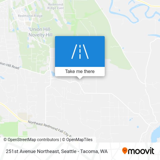 Mapa de 251st Avenue Northeast