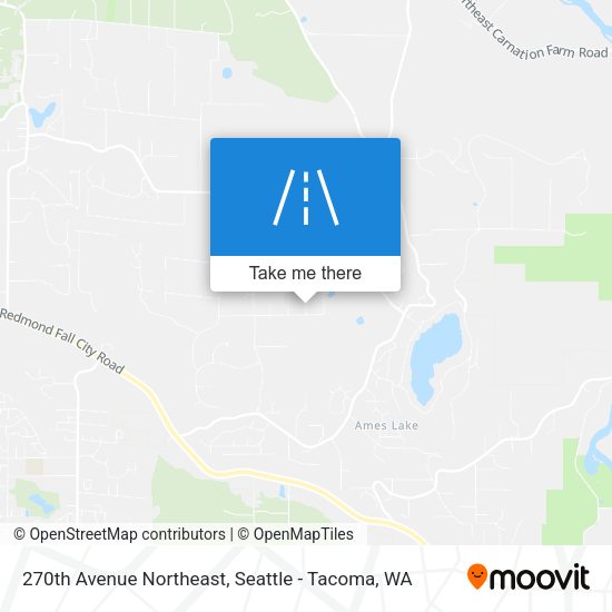 Mapa de 270th Avenue Northeast