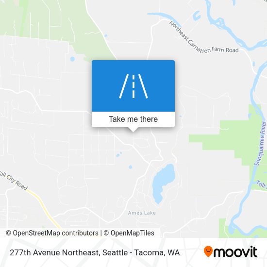 277th Avenue Northeast map