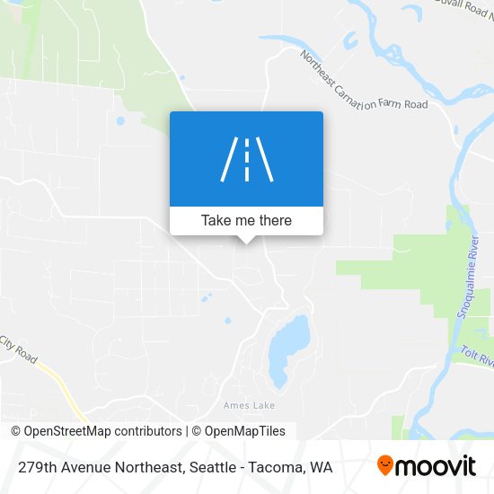 Mapa de 279th Avenue Northeast