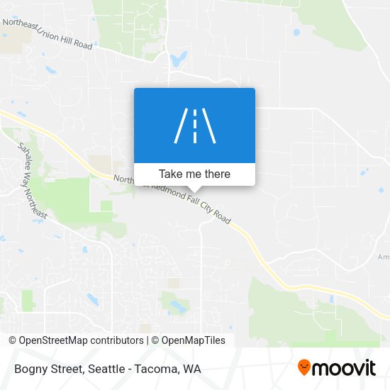 Bogny Street map