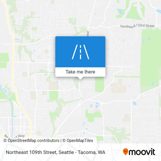 Mapa de Northeast 109th Street