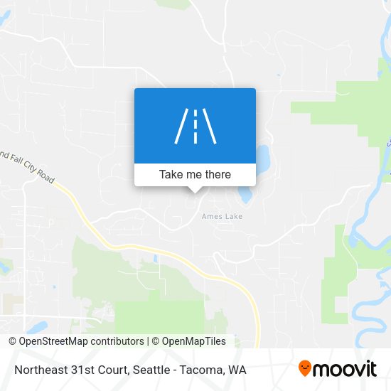 Northeast 31st Court map